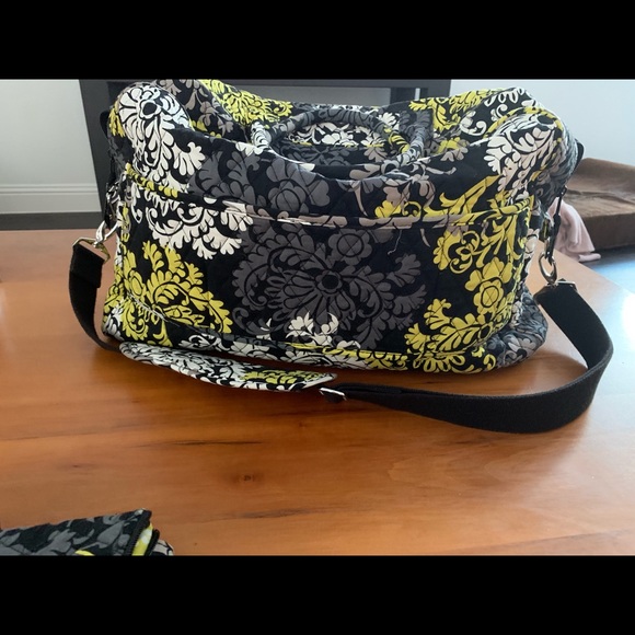 Vera Bradley Handbags - Vera Bradley Baroque retired pattern travel bags